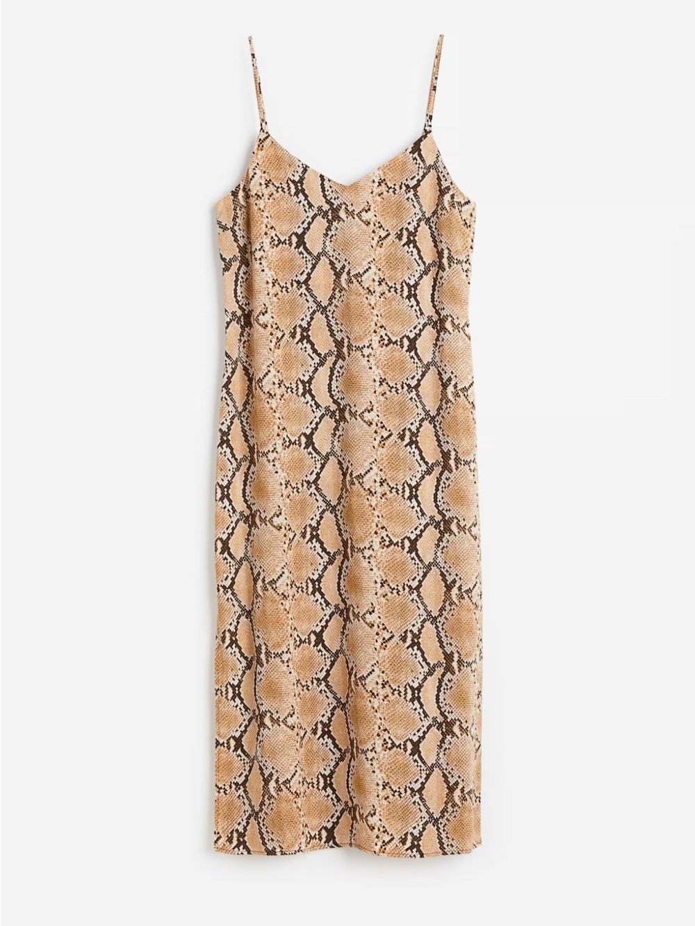 H&M creped slip dress